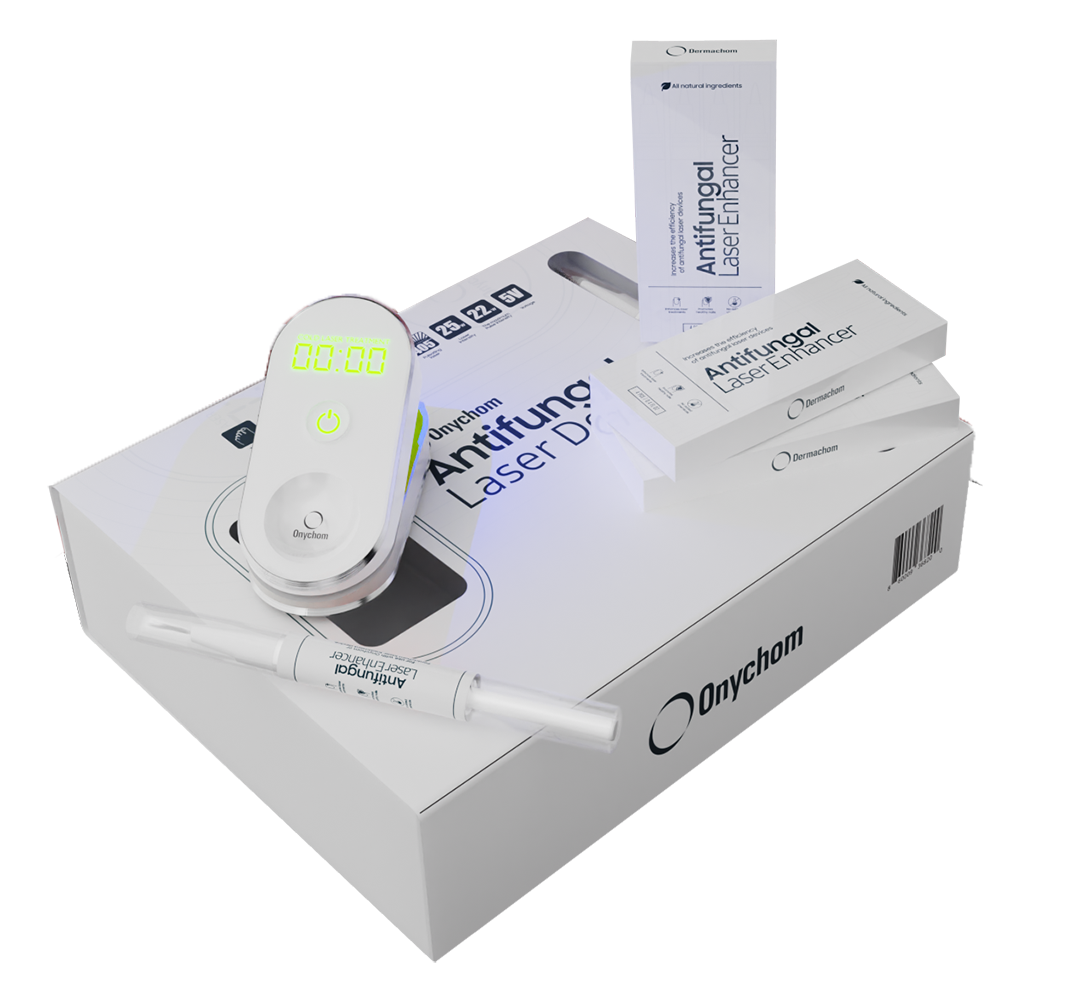 Onychom - Antifungal Laser Device + 3 Packs Laser Enhancer